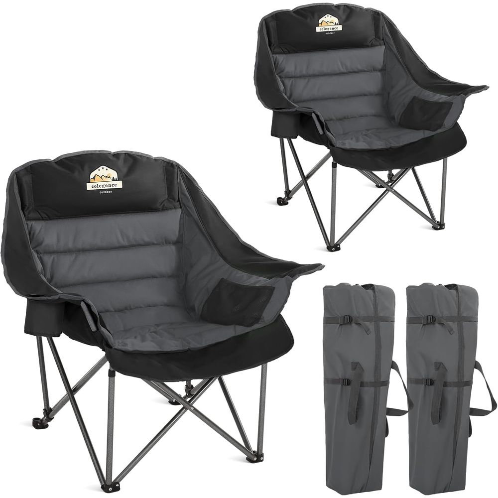 Outdoor Furniture Xl - Набор из 2 больших складных кемпинговых