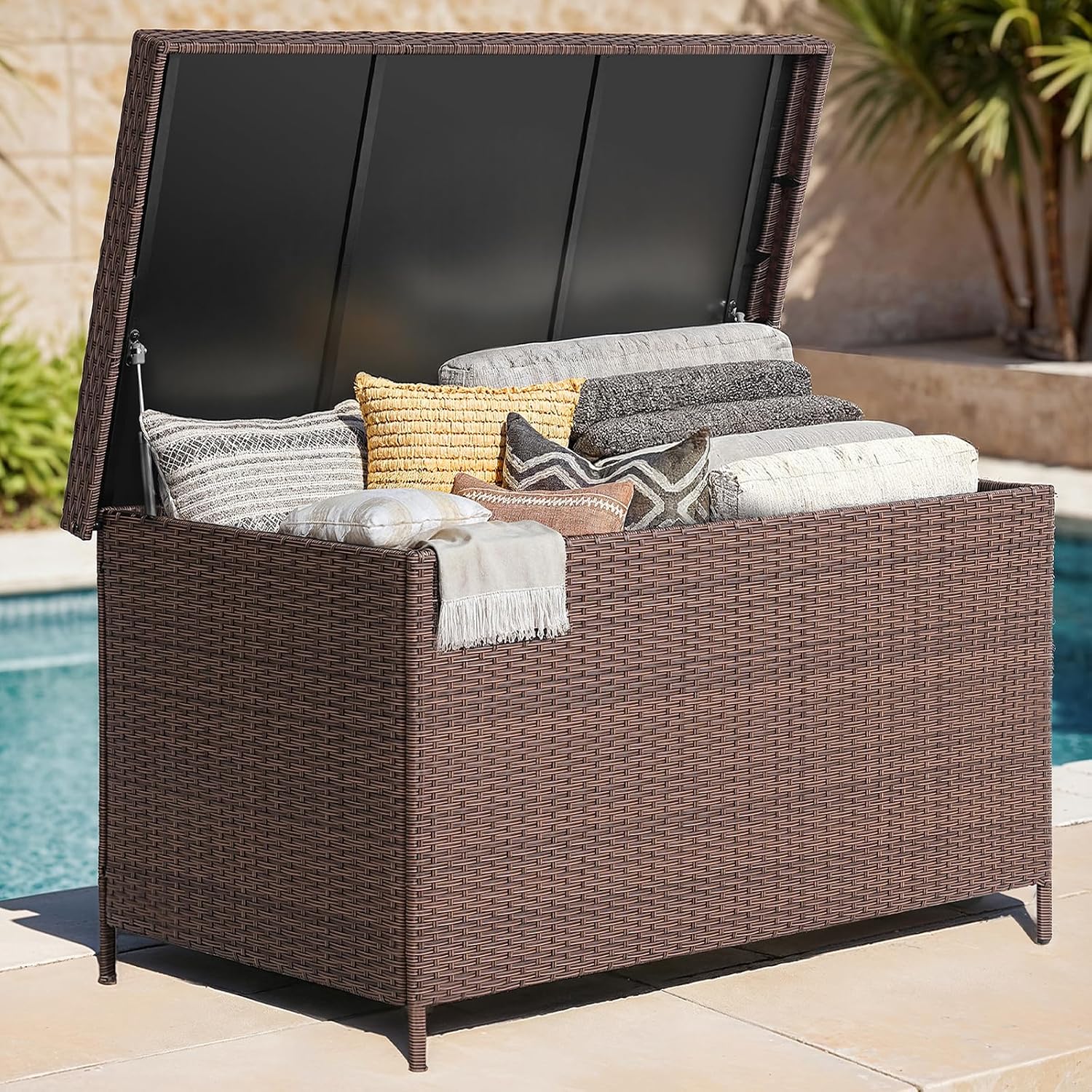 Outdoor Furniture Xl - Водонепроницаемый всепогодный контейнер для хранения из