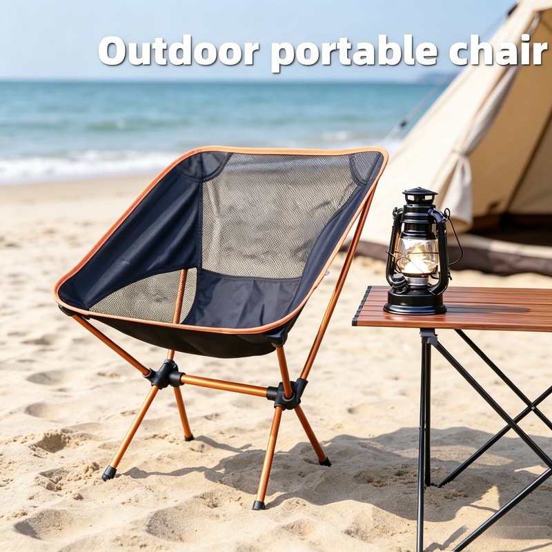 Outdoor Furniture Cheap - Ультралегкое складное кресло-луна из алюминиевого сплава
