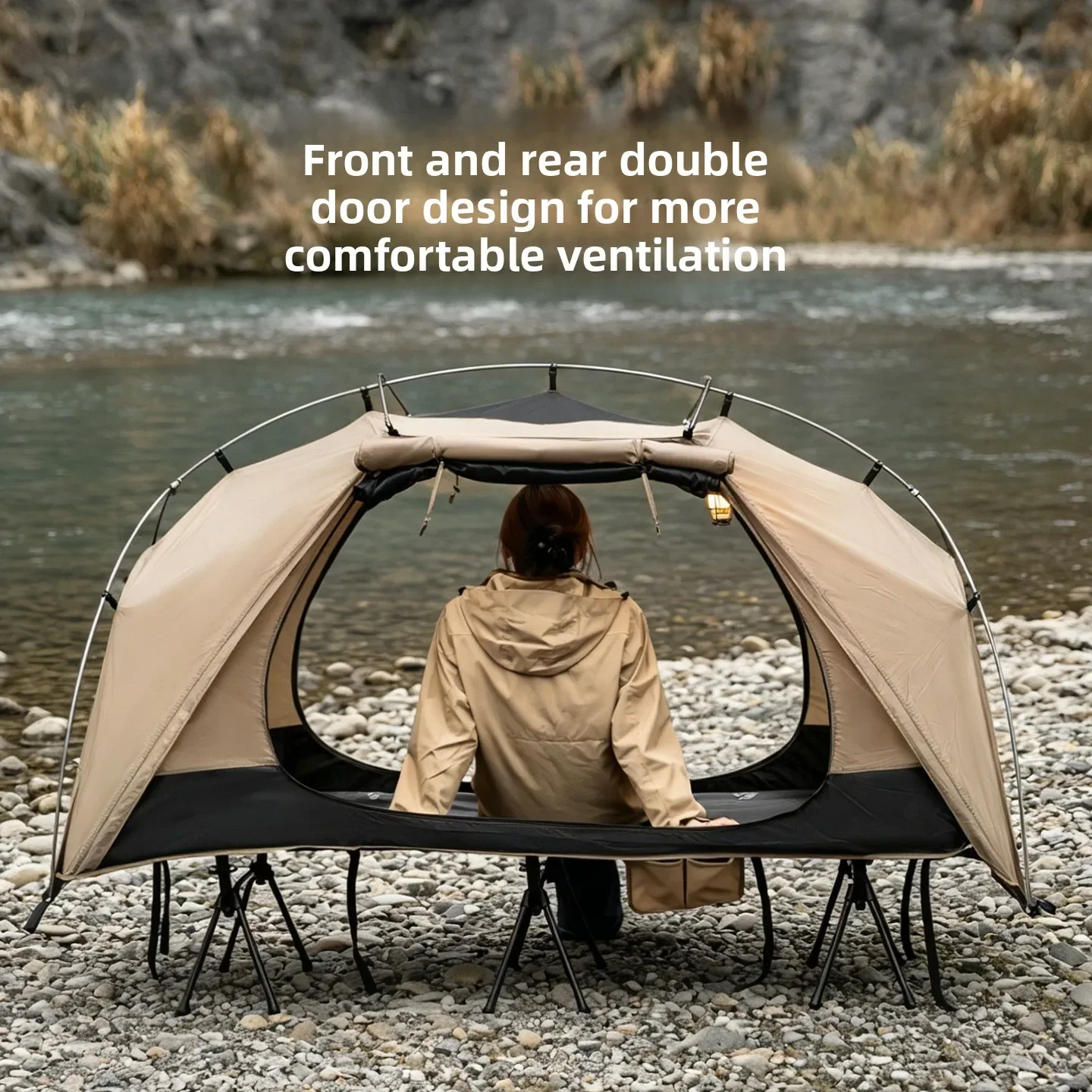Outdoor Furniture Nearby - Палатка-кровать MOUNTAINHIKER для кемпинга, легкая, водонепроницаемая,