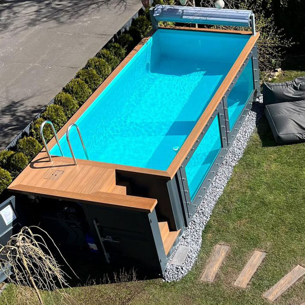 Outdoor Furniture For Pool - Уличный большой роскошный сборный бассейн из