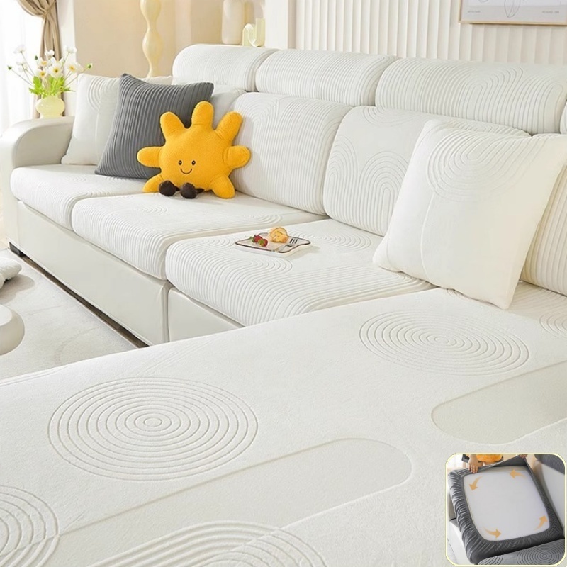Outdoor Furniture Xl - Эластичный жаккардовый бархатный чехол для дивана,