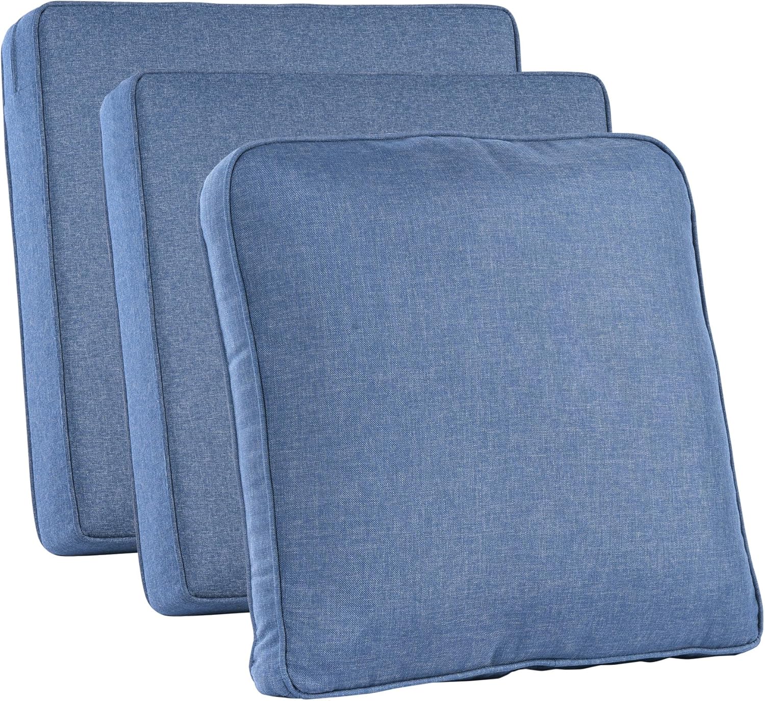 Outdoor Furniture Fabric - Чехлы для подушек садовой мебели, джинсово-синие,