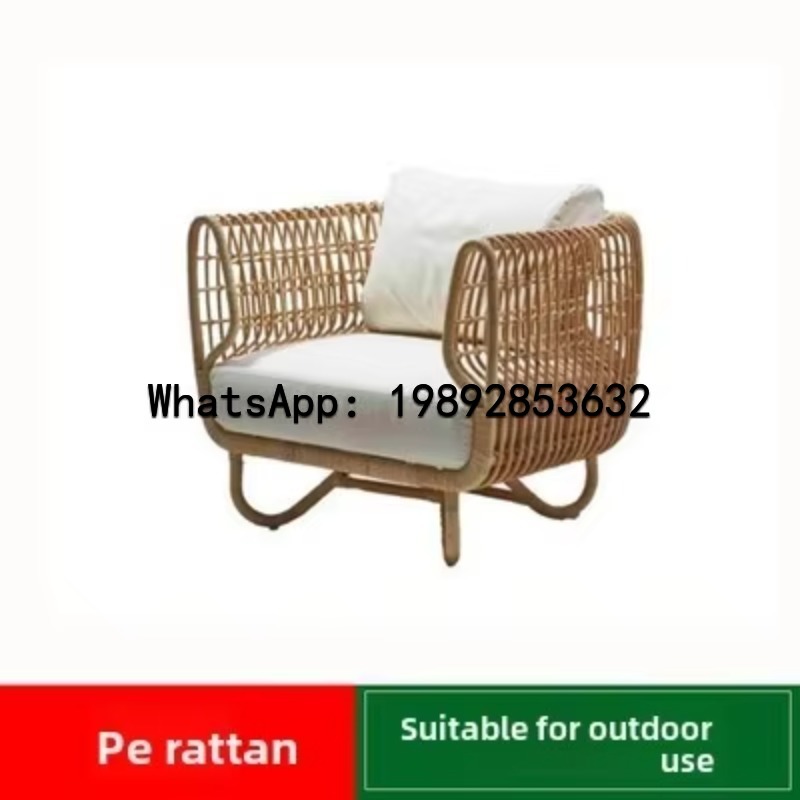 Outdoor Furniture Xl - Уличное кресло XL из ротанга: простое,