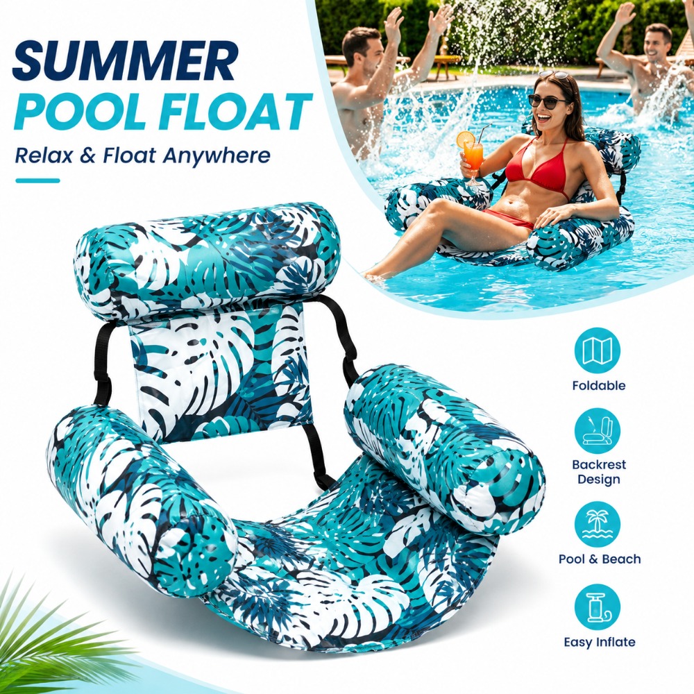 Outdoor Furniture For Pool - Надувное кресло-шезлонг для взрослых повышенной прочности