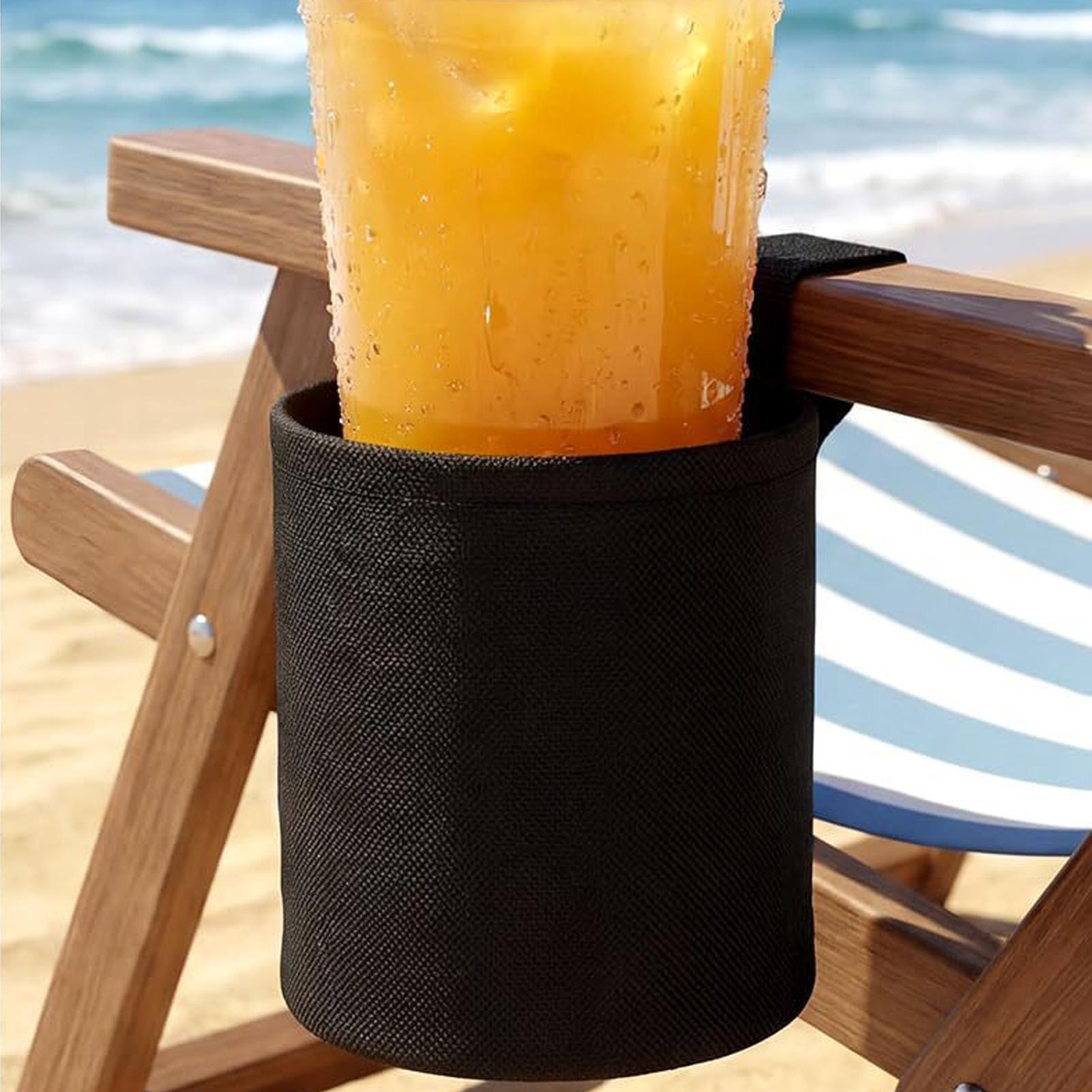 Outdoor Furniture For Pool - Подстаканник для пляжного кресла из ткани