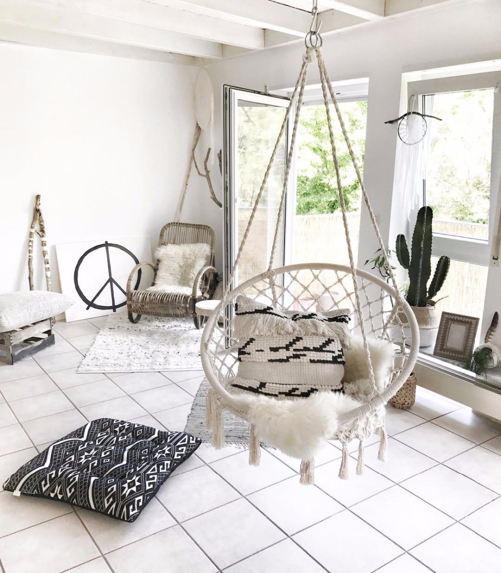 Outdoor Furniture Kids - 2025 скандинавский сад, вязаный круглый подвесной