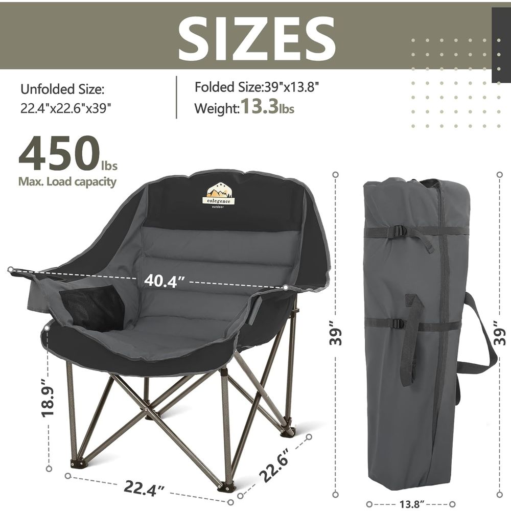 Набор из 2 больших складных ке – обзор и цена Outdoor Furniture Xl