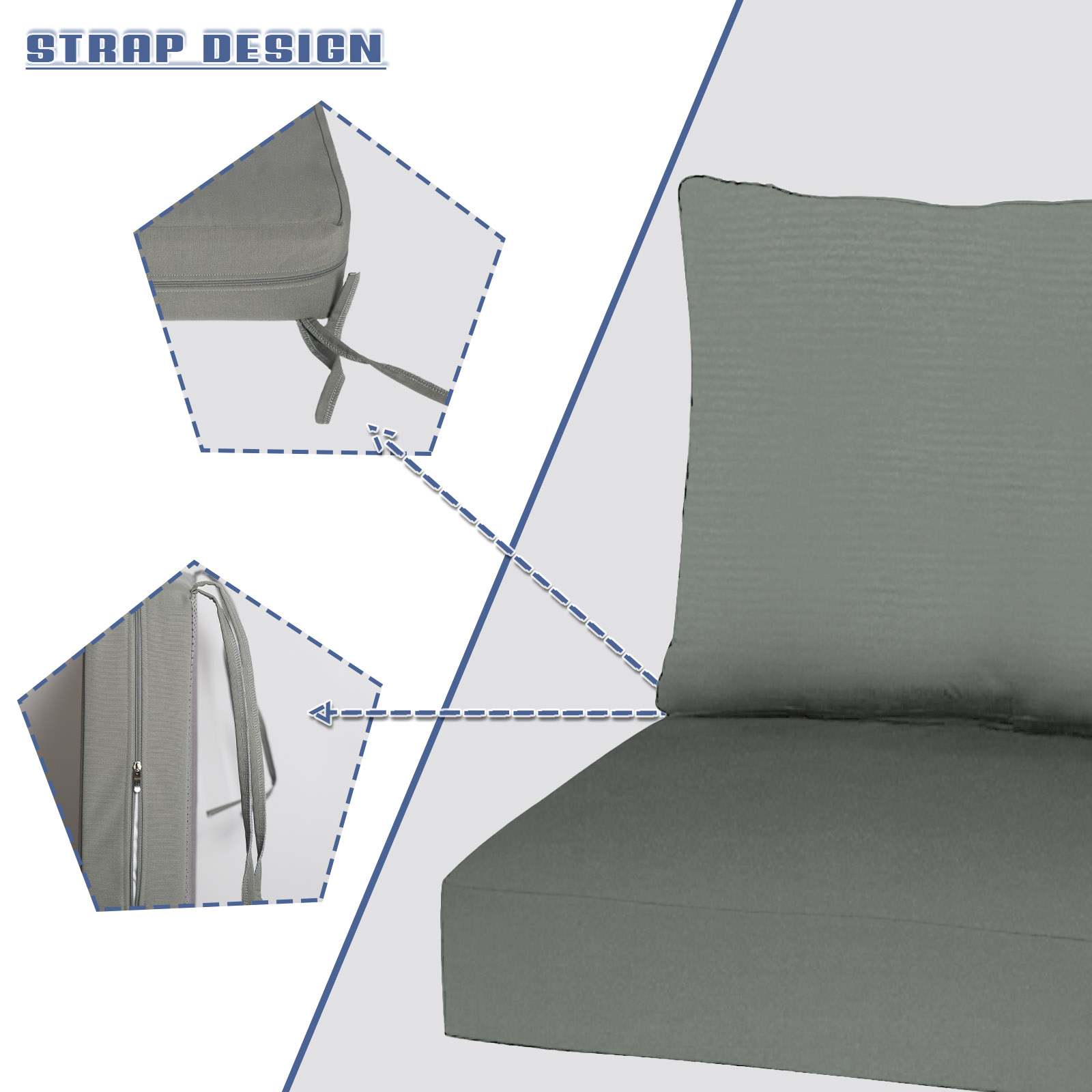 Подушки для сиденья и спинки н – обзор и цена Outdoor Furniture Upholstery