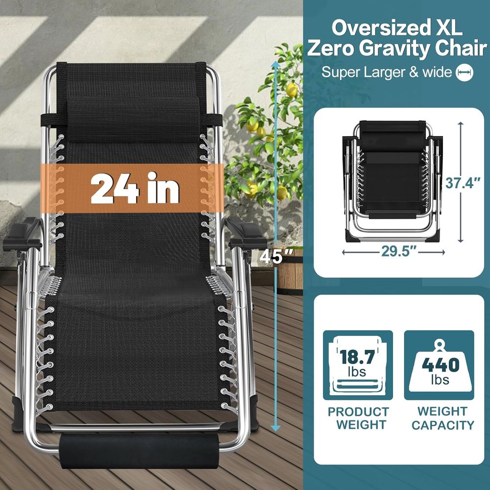 Широкое кресло-шезлонг Zero Gr – обзор и цена Outdoor Furniture Xl