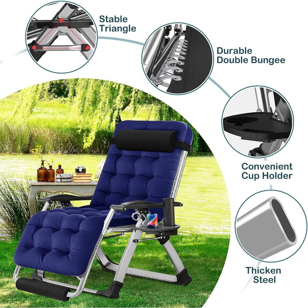 Широкое кресло-шезлонг Zero Gr – обзор и цена Outdoor Furniture Xl